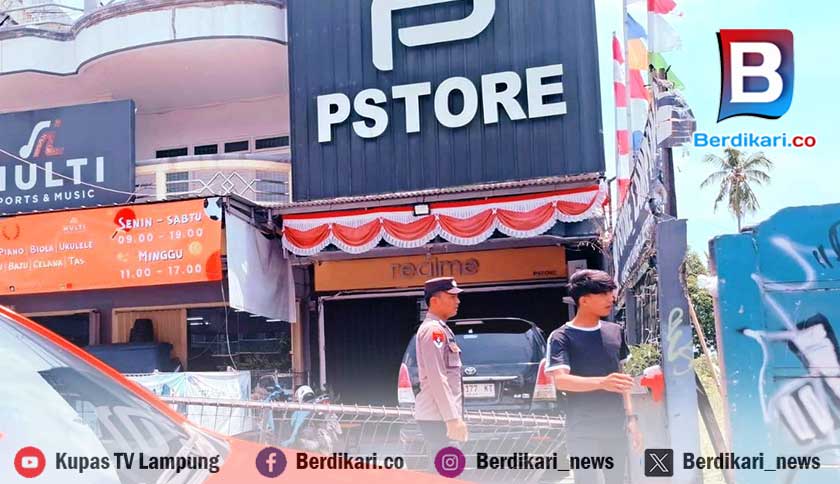 Polisi Tangkap Pencuri 15 iPhone Senilai Rp 300 Juta di Bandar Lampung