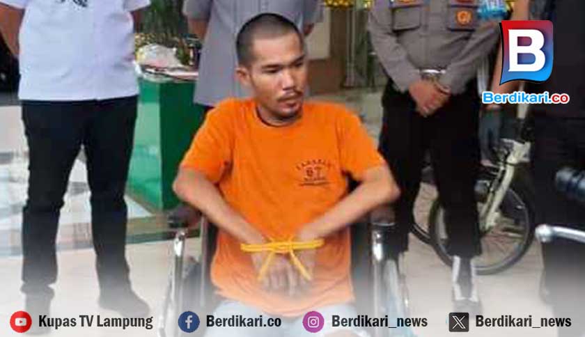 Polisi Tangkap Pencuri Motor Bersenpi Asal Lampung Timur