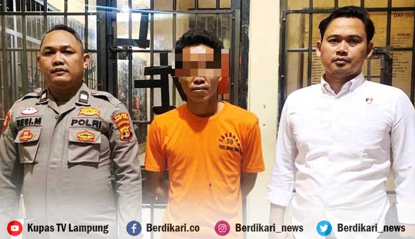 Polisi Tangkap Satu Perampas HP dan Uang Sopir Truk Sawit di Lamteng, 2 Pelaku Buron