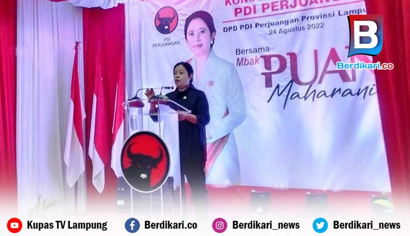 Puan Maharani Minta Kader PDI Perjuangan Lampung Solid Jelang Pilres 2024