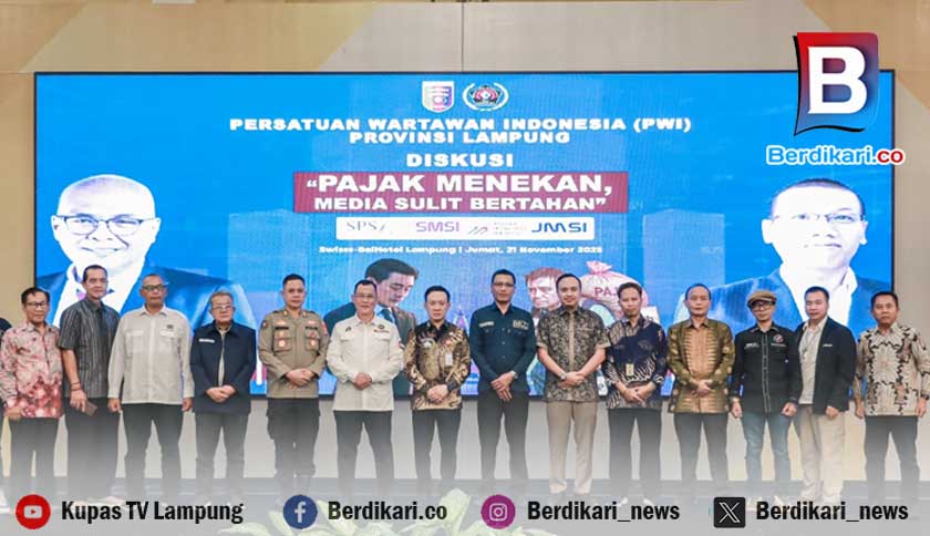 PWI Lampung Soroti Besarnya Pajak Perusahaan Media