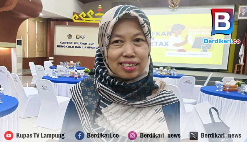 Realisasi Pajak DJP Bengkulu–Lampung 71,81 Persen, Retno: Sulit Capai Target