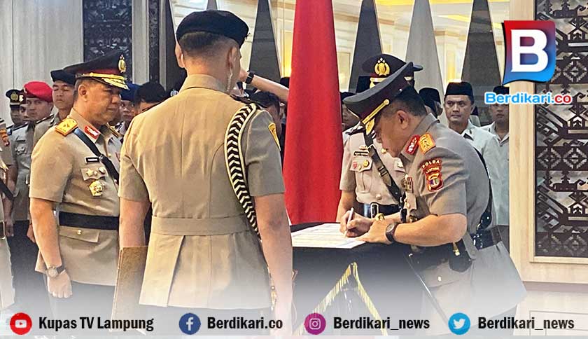 Berdikari Resmi Berganti Wakapolda Lampung Kini Dijabat Brigjen