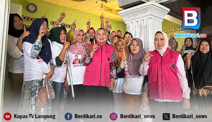 Riana Sari Arinal Ajak Warga Olok Gading Menangkan Ardjuno di Pilgub Lampung 2024