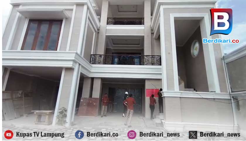 Rumah Mewah dan Motor Harley Mantan Bupati Pesawaran Dendi Ramadhona Disita Kejati dalam Penyidikan Korupsi SPAM