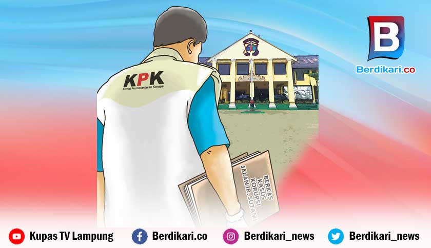 Sambangi Polda Lampung, KPK Supervisi Kasus Jalan Ir. Sutami