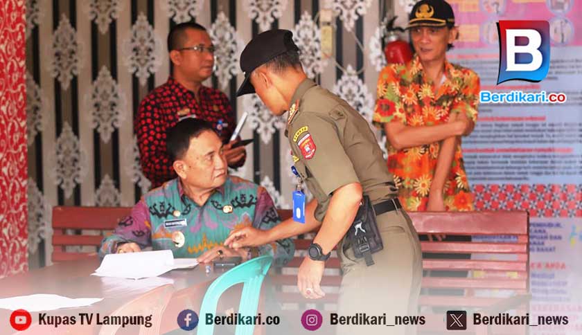 Sidak, Wabup Lambar Temukan Belasan Pegawai Tak di Kantor