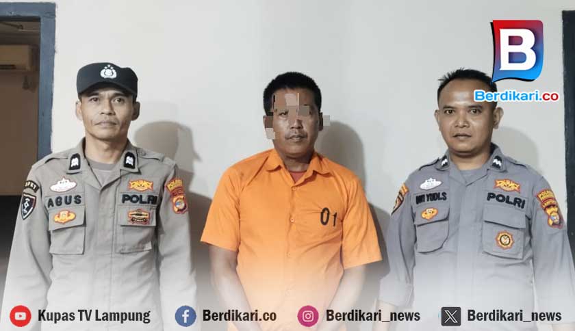 Sopir Asal Lampung Tengah Ditangkap Usai Gelapkan Uang Rp13,5 Juta untuk Judi Online
