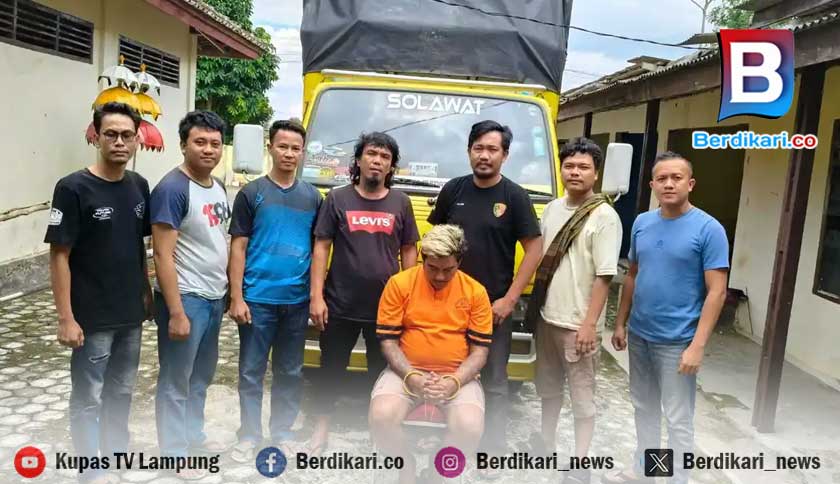 Sopir Gelapkan Truk di Tulang Bawang Ditangkap di Pantura