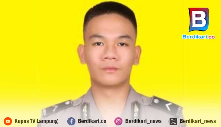 Sosok Bripda M Ghalib Polisi Tewas Tertembak di Way Kanan