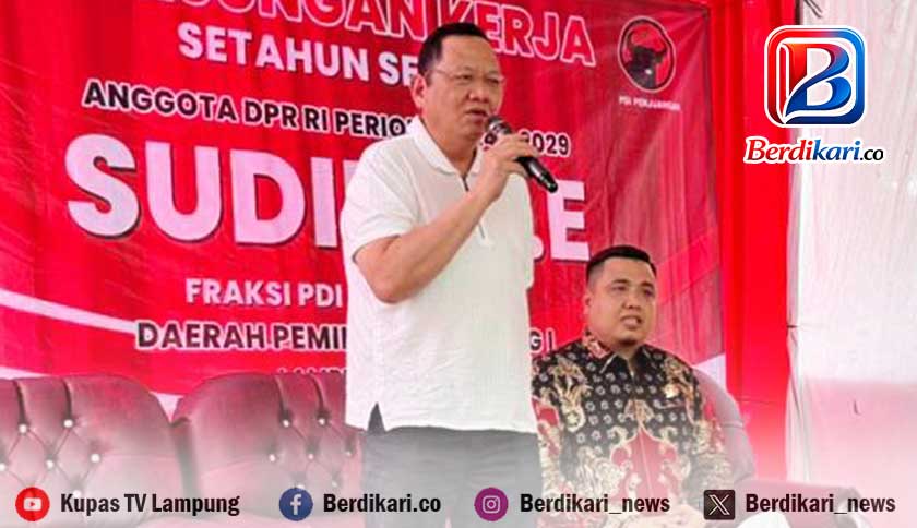 Sudin Edukasi Hukum dan Bagikan Sembako Ramadan di Kedaton Lamsel
