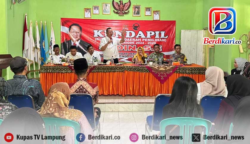 Sudin Ingatkan Warga Pringsewu: Narkoba, Pinjol hingga Judol Ancam Generasi Muda