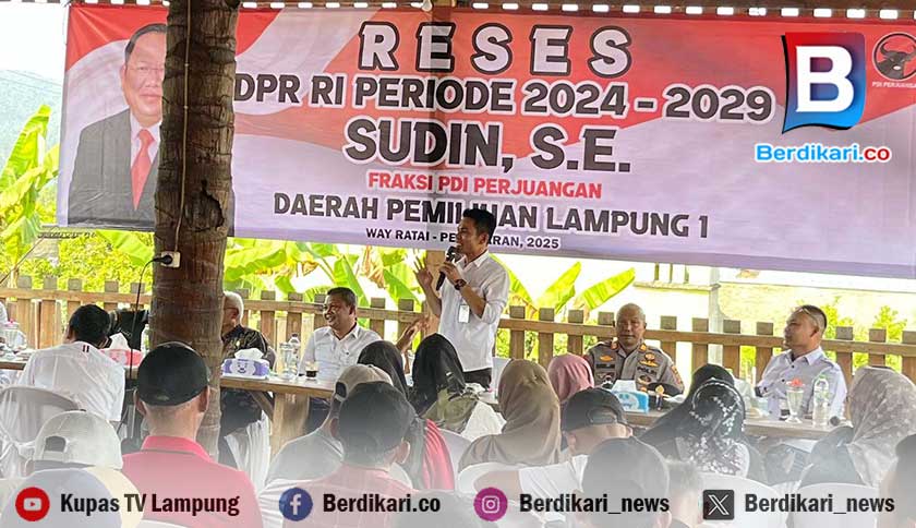 Sudin Serap Aspirasi Masyarakat Way Ratai Pesawaran