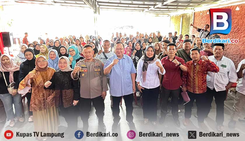 Sudin Serap Aspirasi Warga Sukarame, Soroti Narkoba Hingga Balap Liar