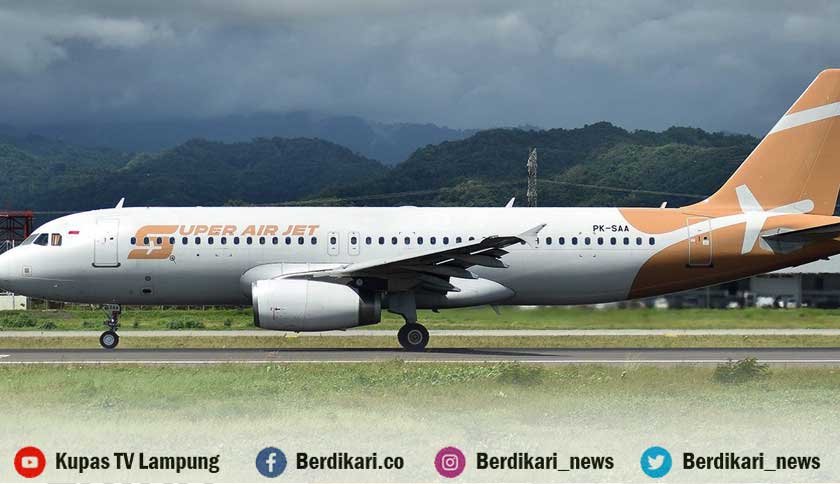 Super Air Jet Buka Rute Lampung-Batam, Mulai Mengudara 14 Juni 2024