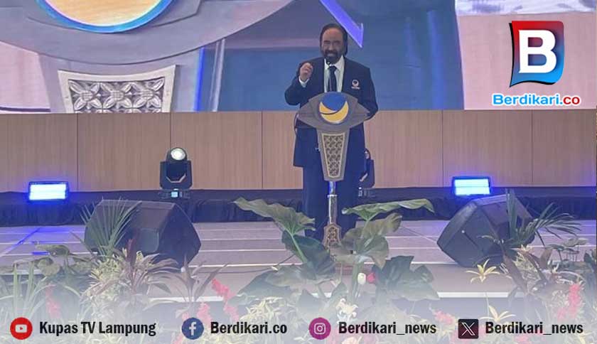 Surya Paloh Minta NasDem Lampung Jadi Contoh Politik Santun dan Visioner