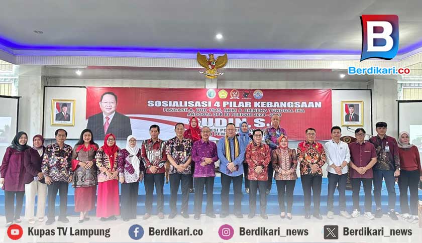 Tanam Nilai Kebangsaan di Kampus, Sudin Ajak Mahasiswa Saburai Jadi Pelopor Perubahan