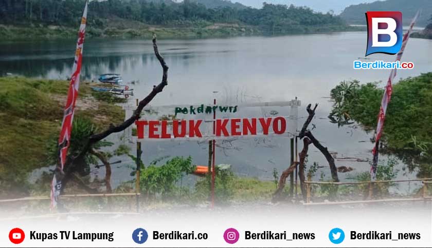 Teluk Kenyo Destinasi Wisata Baru di Pringsewu Lampung