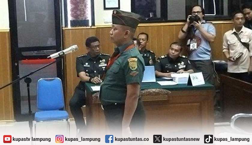 Tembak Tiga Polisi Hingga Tewas, Kopda Bazarsah Divonis Hukuman Mati