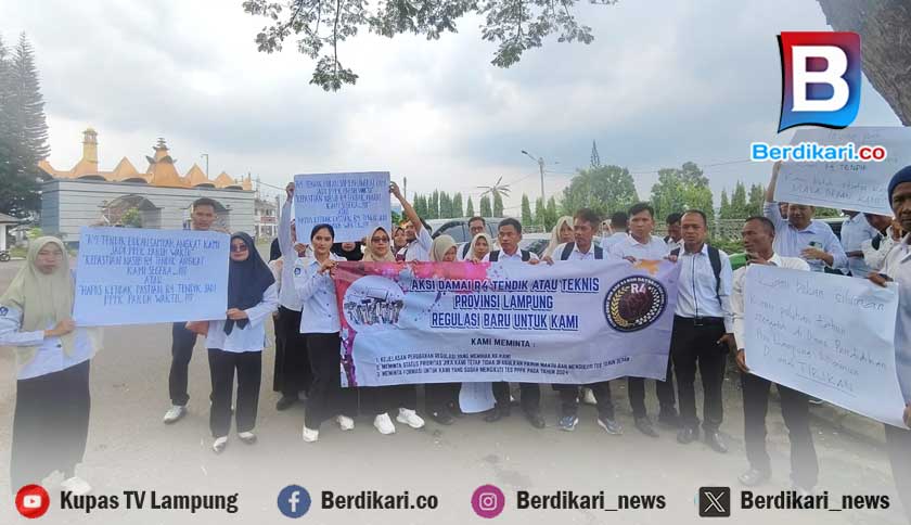 Tenaga Honorer Datangi DPRD Lampung, Desak Pengangkatan dan Regulasi yang Berpihak