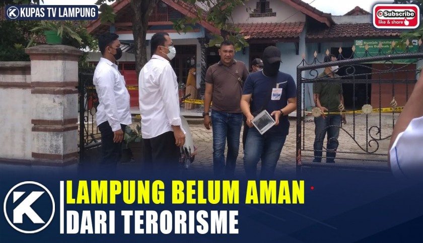 Tim Densus 88 Tangkap Terduga Teroris di Lampung