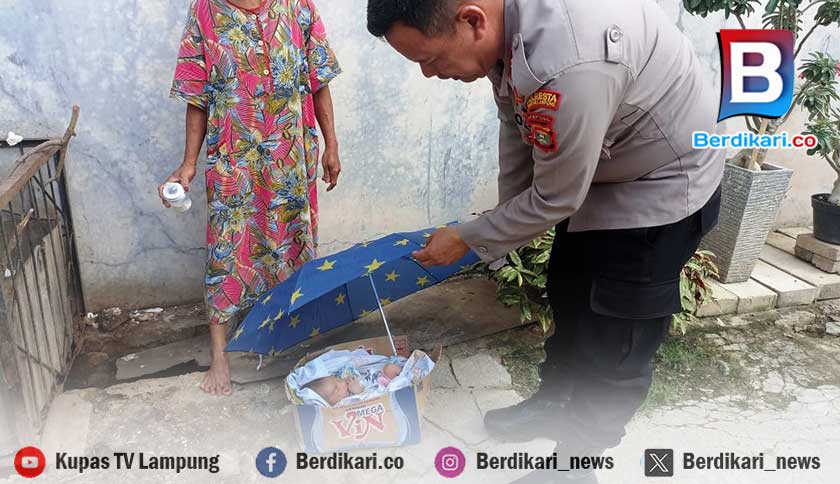 Tukang Rosok Temukan Bayi di Perum Korpri Bandar Lampung