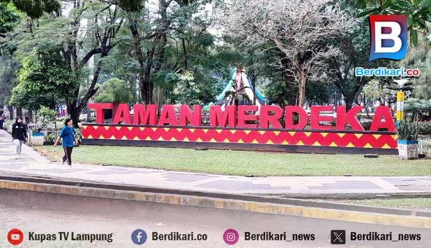 Warga Kota Metro Minta Fasilitas Olahraga di Taman Merdeka