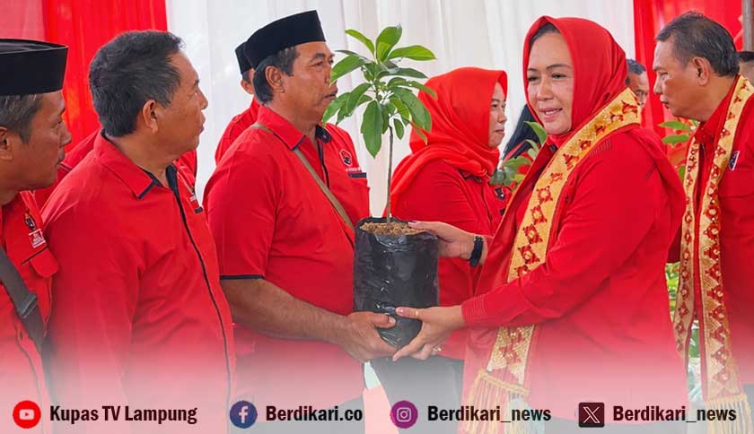 Winarti Ajak Kader PDI Perjuangan Jadi Pelopor Lingkungan Lewat Gerakan Menanam Pohon