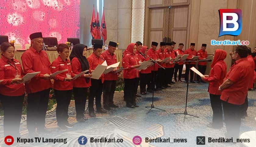 Winarti Pimpin PDI Perjuangan Lampung, Kepengurusan Baru Siap Kerja Gotong Royong